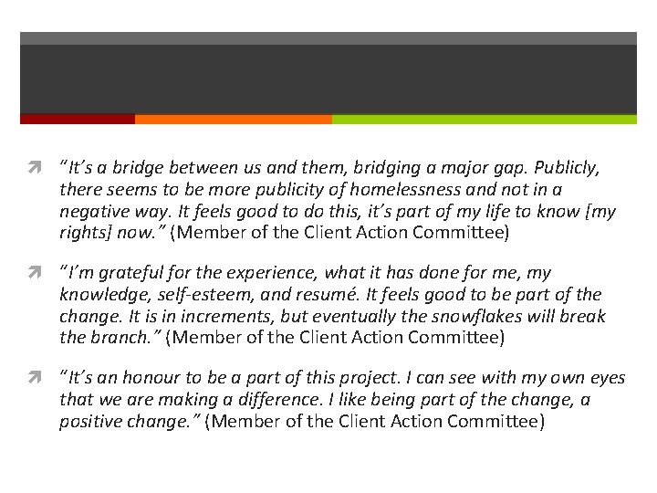  “It’s a bridge between us and them, bridging a major gap. Publicly, there