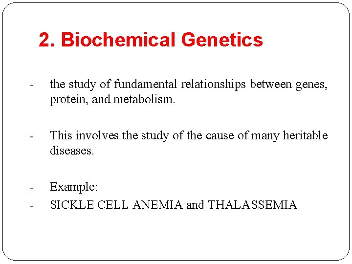 Basic Components of Human Genetics INTRODUCTION Unit 1