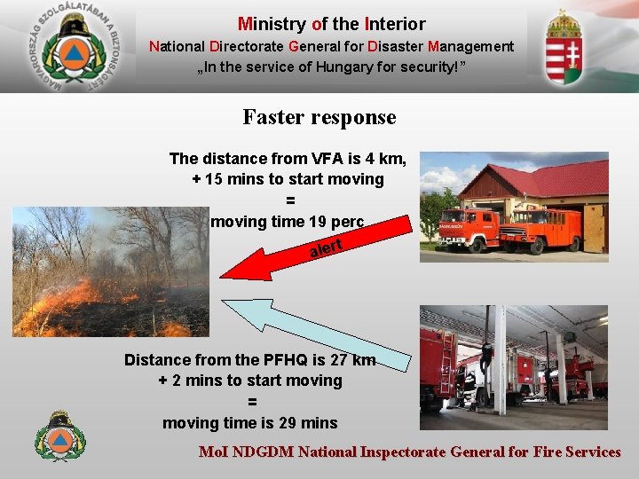 Ministry of the Interior National Directorate General for Disaster Management „In the service of