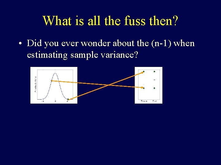 What is all the fuss then? • Did you ever wonder about the (n-1)
