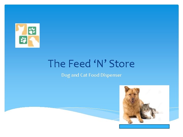 The Feed ‘N’ Store Dog and Cat Food Dispenser 