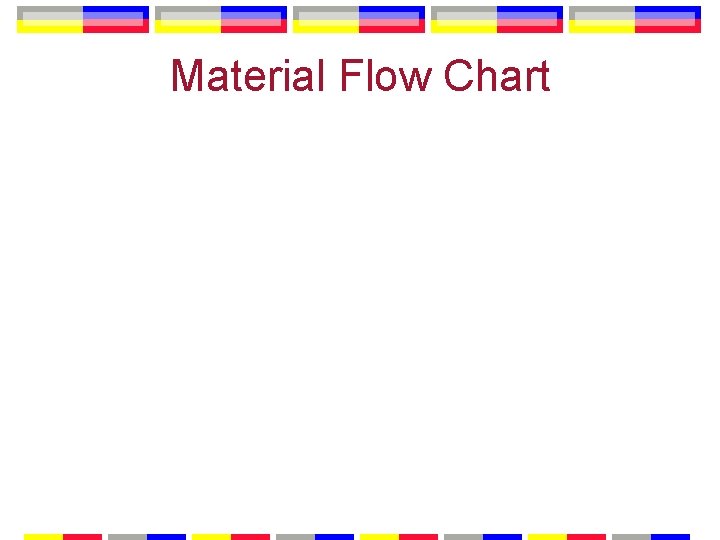 Material Flow Chart 