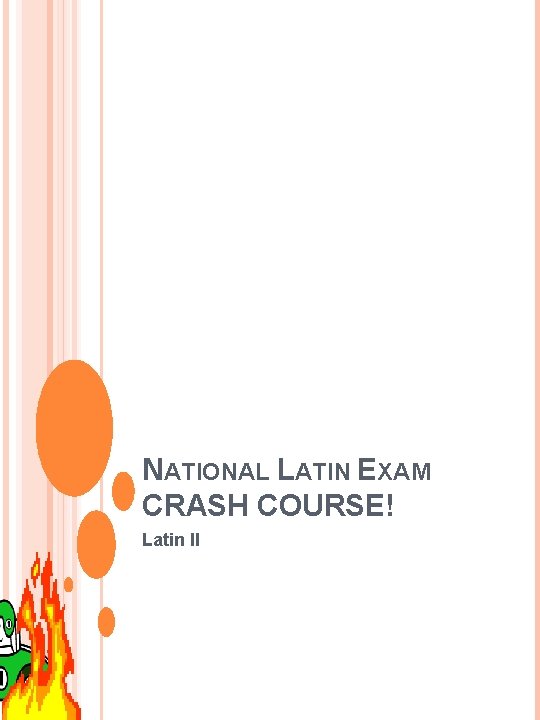 NATIONAL LATIN EXAM CRASH COURSE! Latin II 