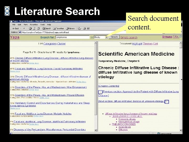 Literature Search document content. 