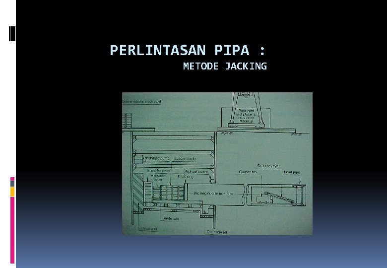 PERLINTASAN PIPA : METODE JACKING 