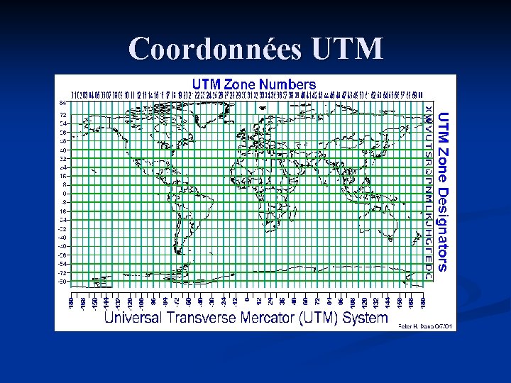 Coordonnées UTM 