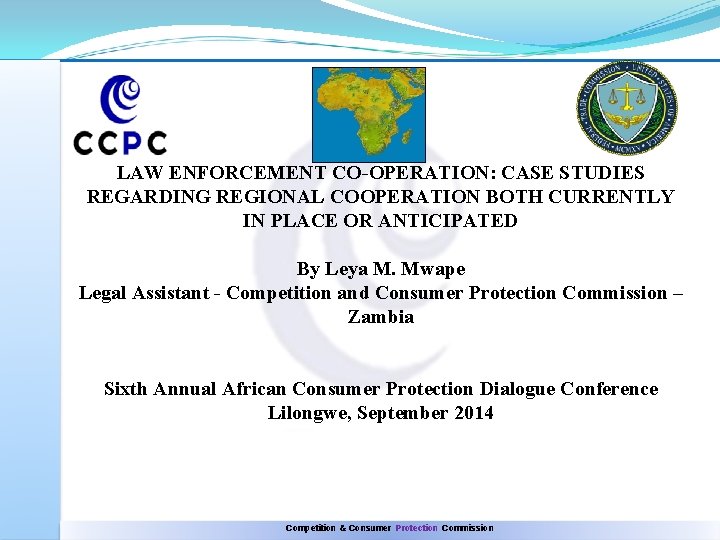 LAW ENFORCEMENT CO-OPERATION: CASE STUDIES REGARDING REGIONAL COOPERATION BOTH CURRENTLY IN PLACE OR ANTICIPATED