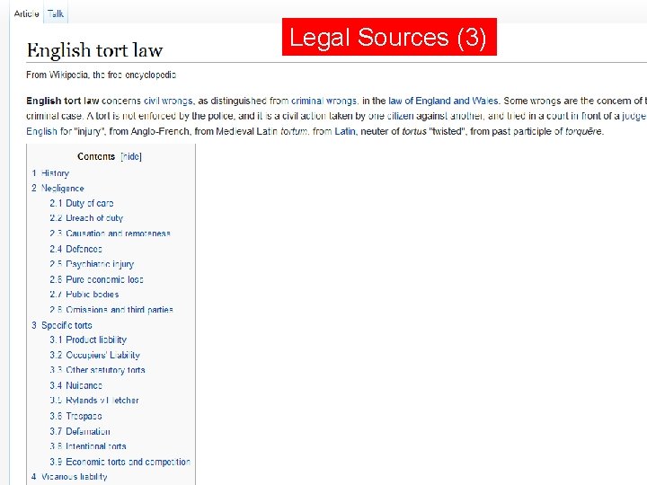 Legal Sources (3) 