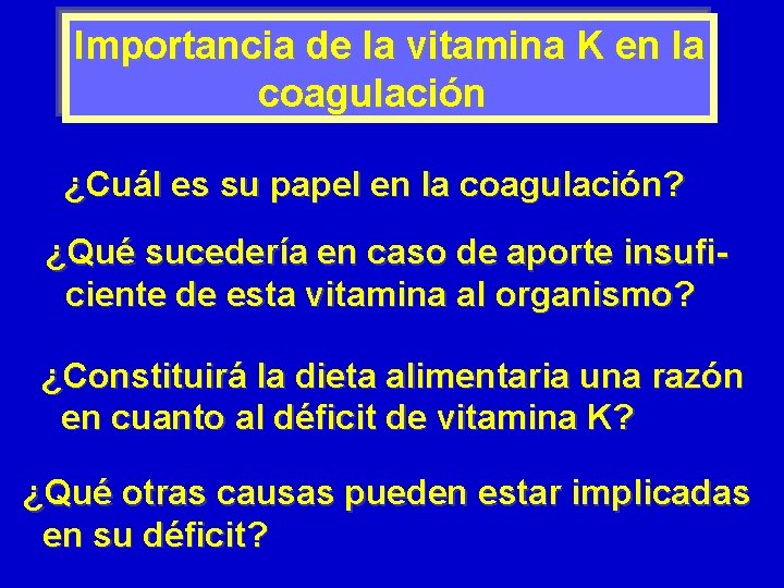 Importancia de la vitamina K en la coagulación ¿Cuál es su papel en la