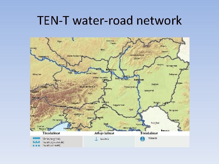 TEN-T water-road network 