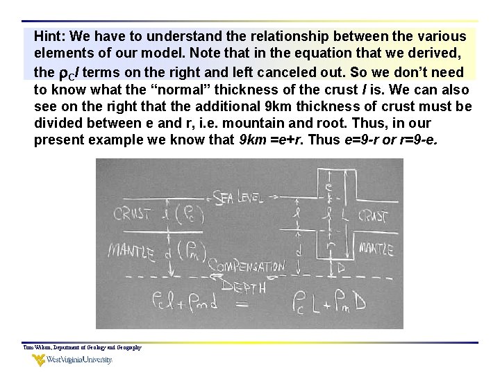 Hint: We have to understand the relationship between the various elements of our model.