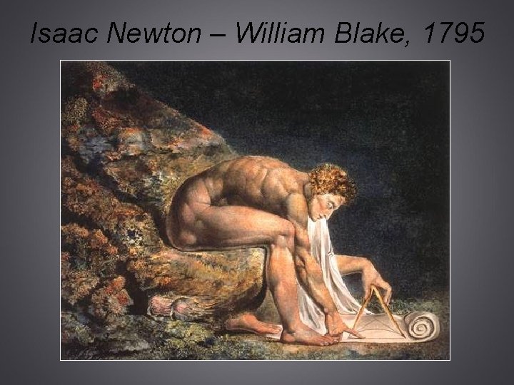 Isaac Newton – William Blake, 1795 