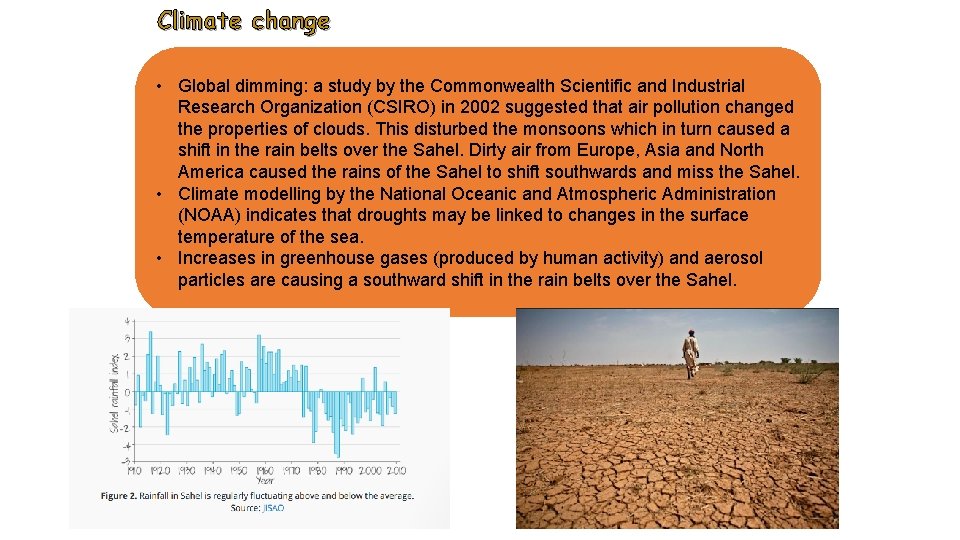 Climate change • Global dimming: a study by the Commonwealth Scientific and Industrial Research