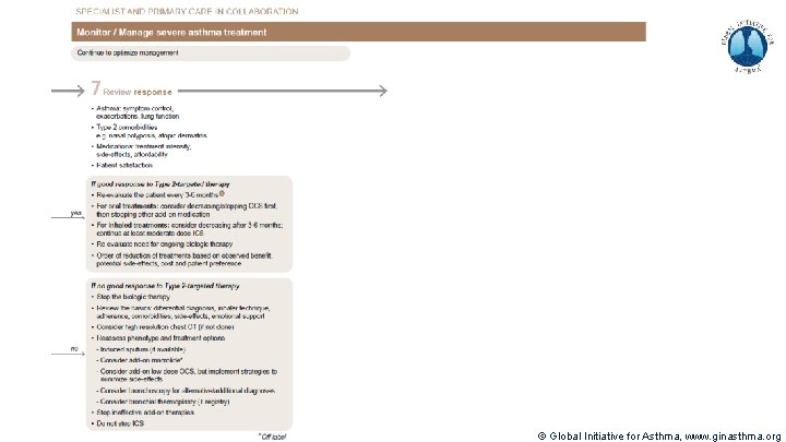 © Global Initiative for Asthma, www. ginasthma. org 
