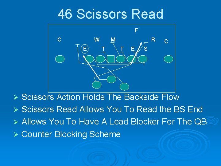 46 Scissors Read F C W E M T R T E C S