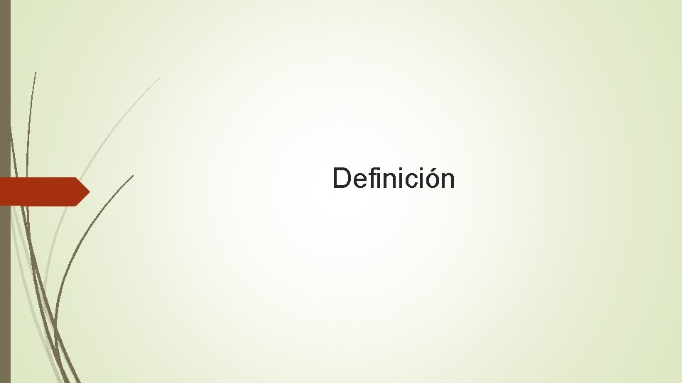 Definición 