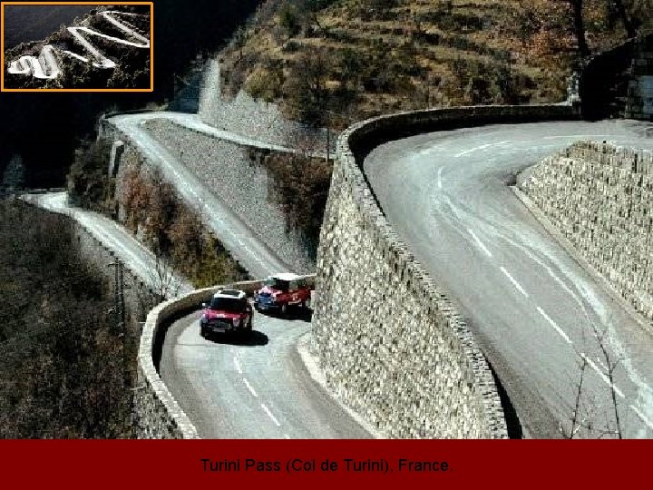 Turini Pass (Col de Turini), France. 