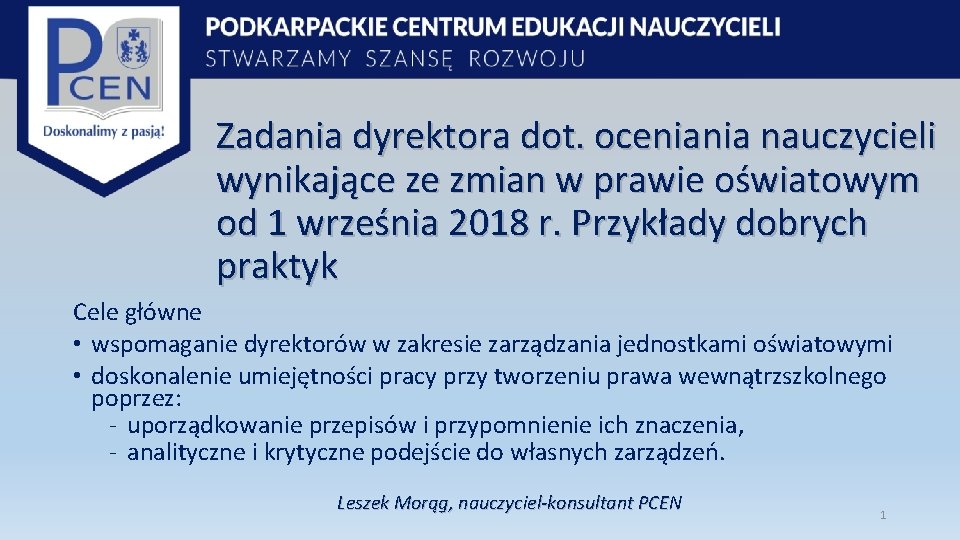 Zadania dyrektora dot. oceniania nauczycieli wynikające ze zmian w prawie oświatowym od 1 września