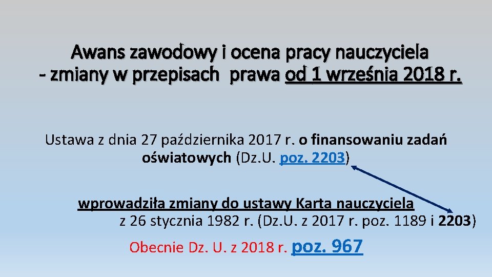 Awans zawodowy i ocena pracy nauczyciela - zmiany w przepisach prawa od 1 września