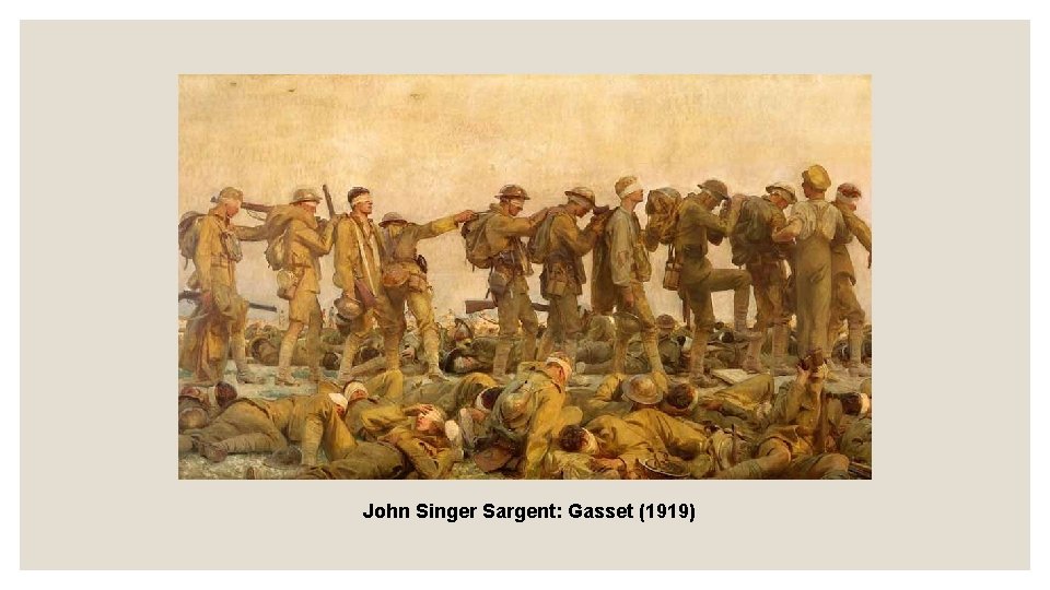 John Singer Sargent: Gasset (1919) John Singer Sargent: Gasset (1919)