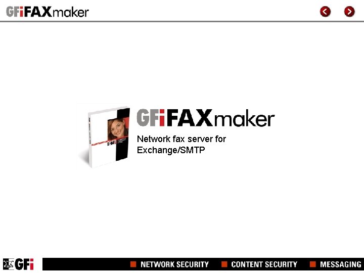 Network fax server for Exchange/SMTP Network fax server for Exchange/SMTP