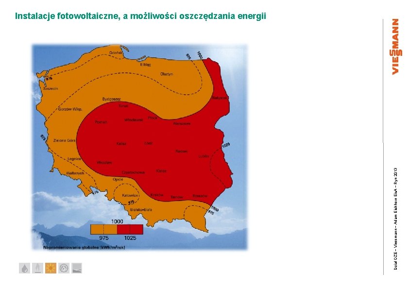 Dział OZE – Viessmann – Adam Eichhorn Eic. A – Ryn 2013 Instalacje fotowoltaiczne,