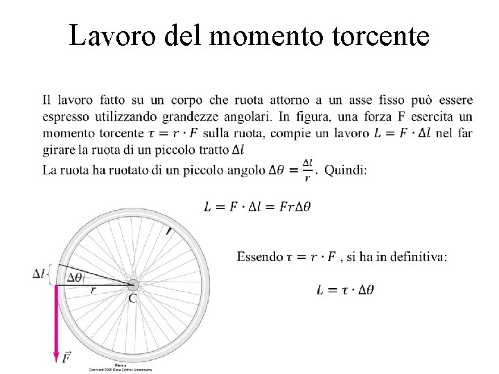 Lavoro del momento torcente 