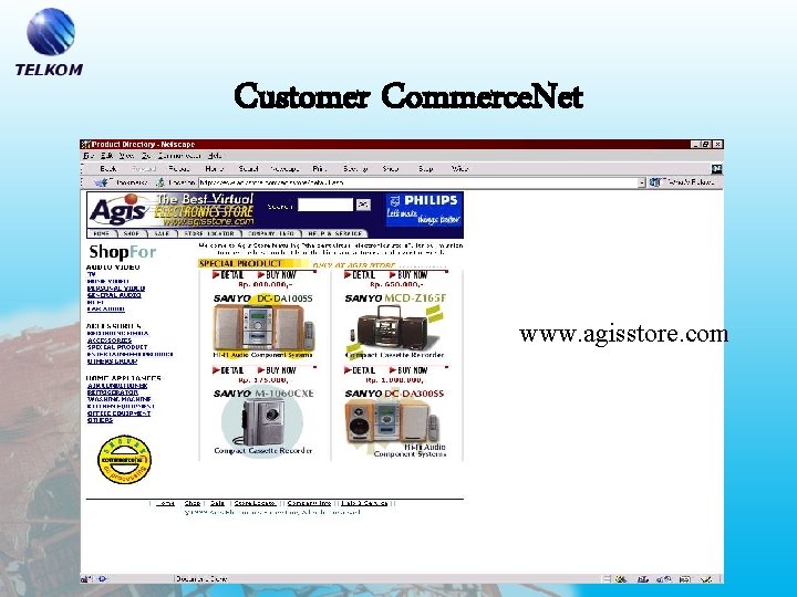 Customer Commerce. Net www. agisstore. com 