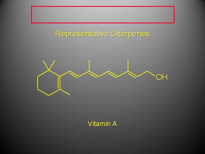 Representative Diterpenes OH Vitamin A Representative Diterpenes OH Vitamin A