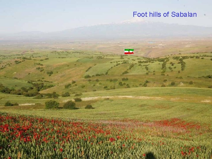 Foot hills of Sabalan 