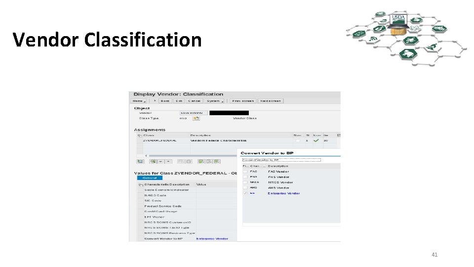 Vendor Classification 41 