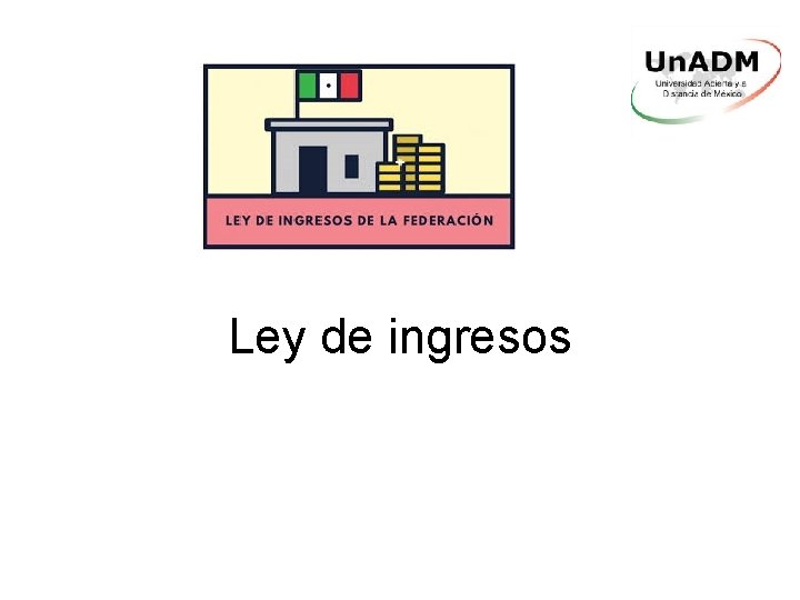 Ley de ingresos 