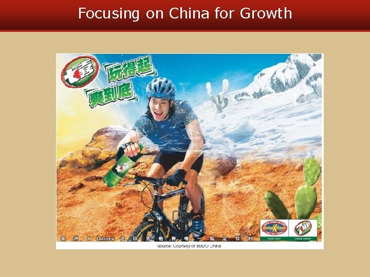 Focusing on China for Growth 