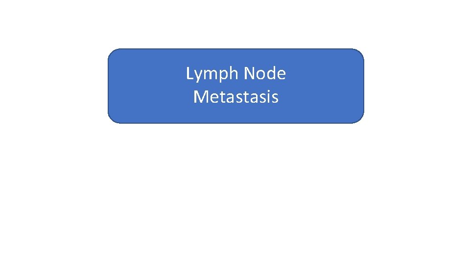 Lymph Node Metastasis 