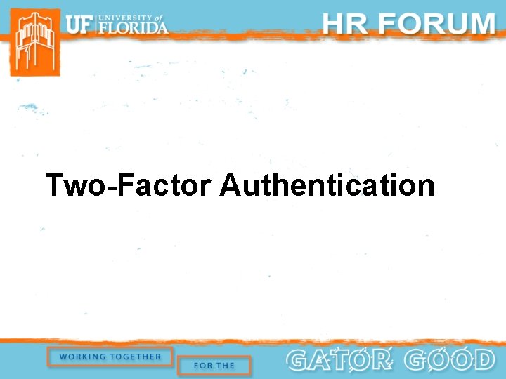 Two-Factor Authentication 