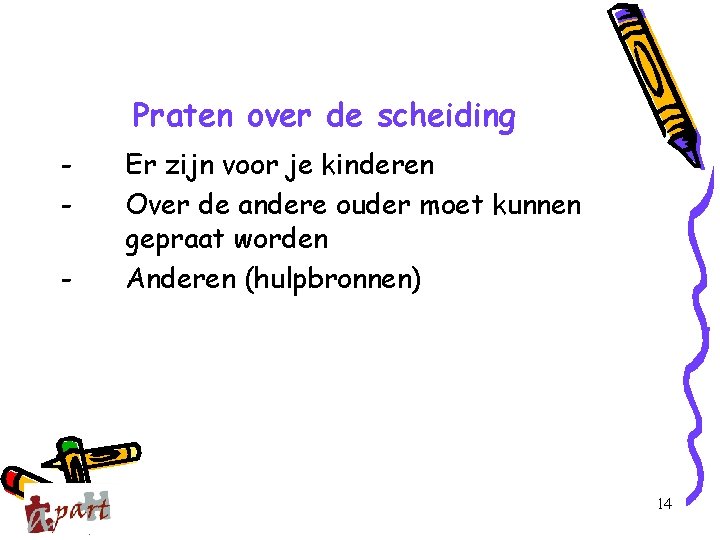 Praten over de scheiding - Er zijn voor je kinderen Over de andere ouder