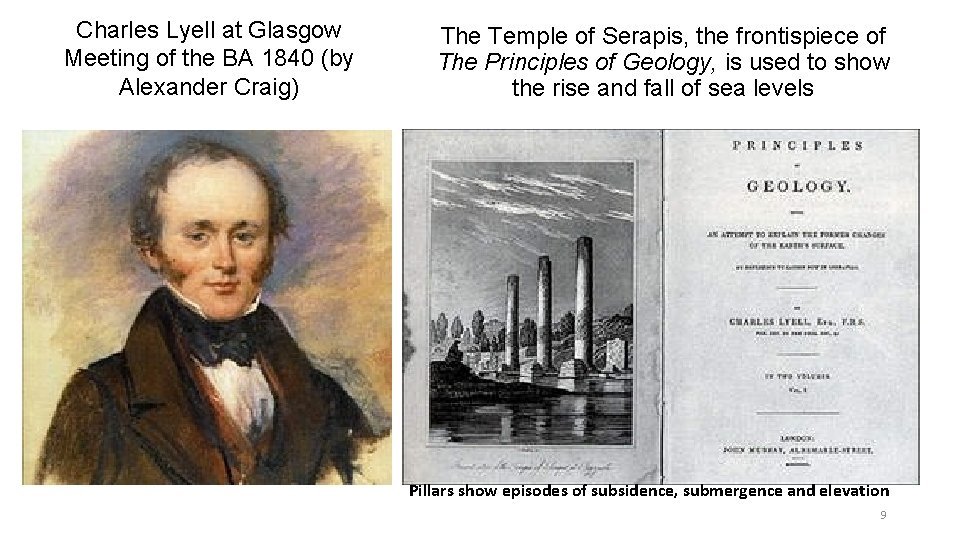 Charles Lyell at Glasgow Meeting of the BA 1840 (by Alexander Craig) The Temple