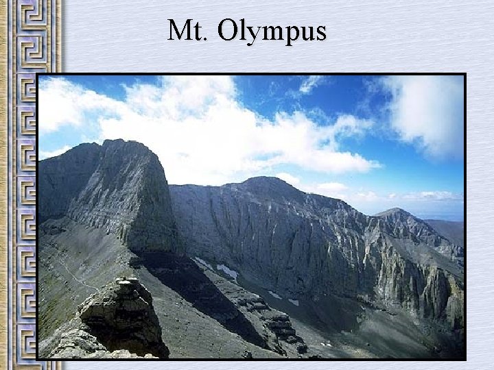 Mt. Olympus 