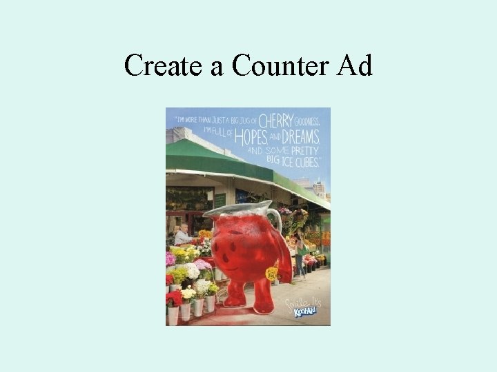 Create a Counter Ad 