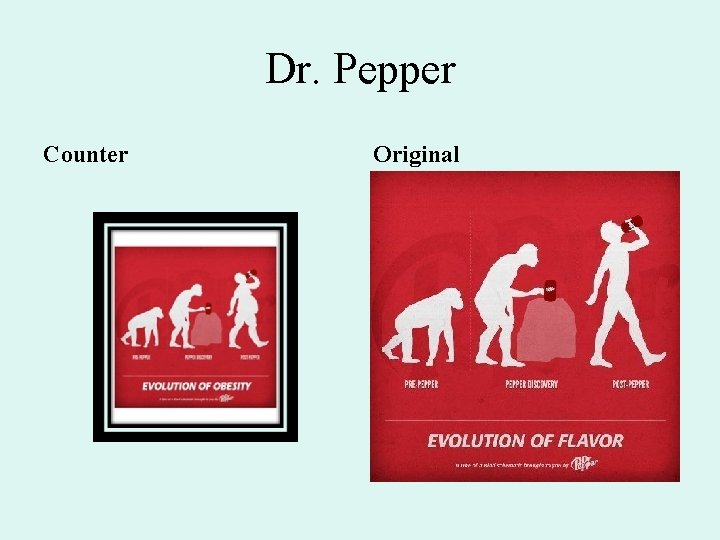 Dr. Pepper Counter Original 