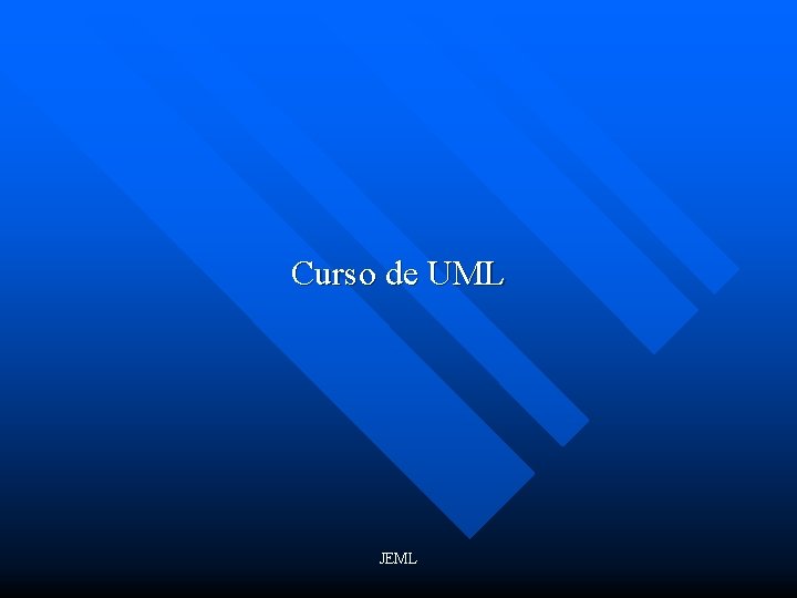 Curso de UML JEML 