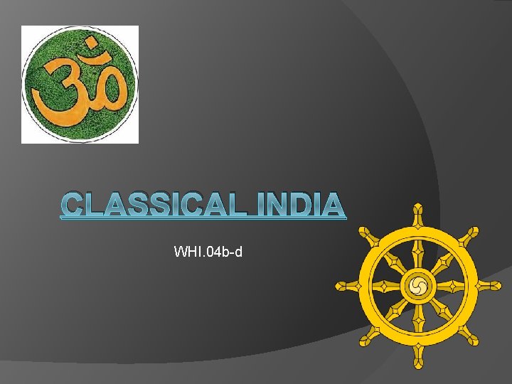 CLASSICAL INDIA WHI. 04 b-d 