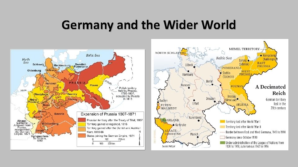 Germany and the Wider World 