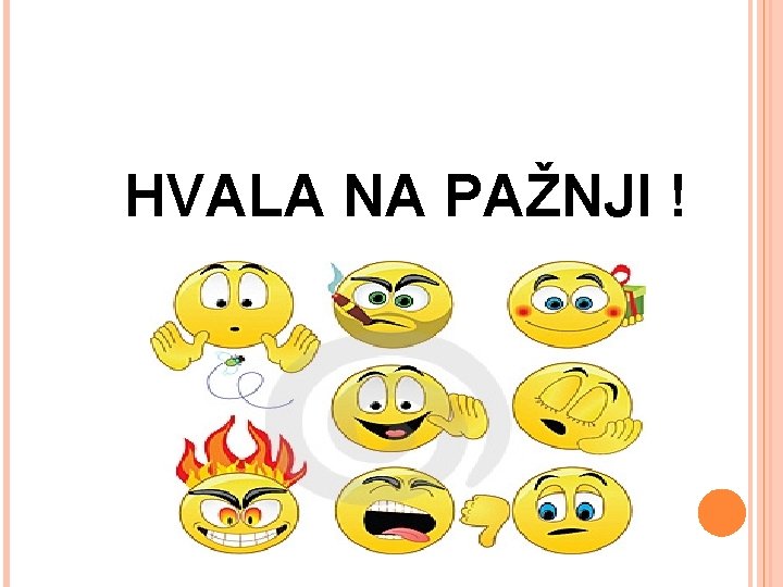 HVALA NA PAŽNJI ! 