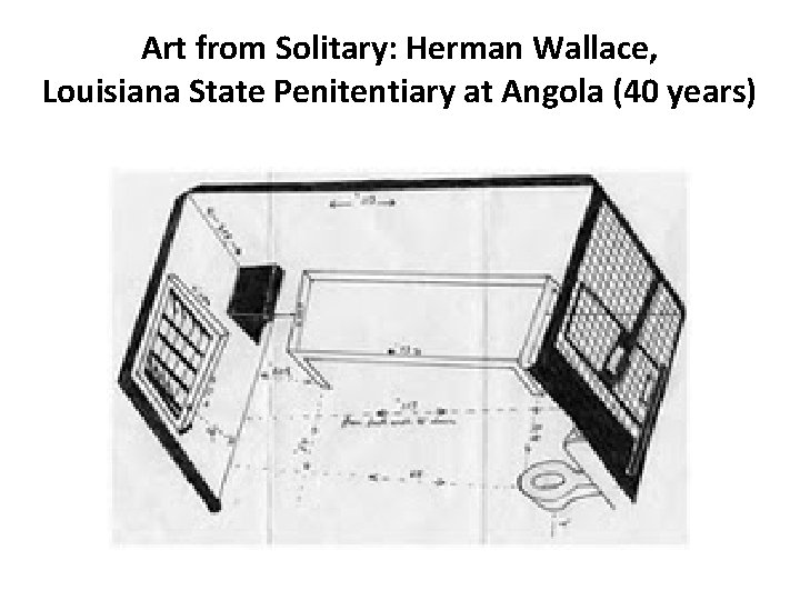 Art from Solitary: Herman Wallace, Louisiana State Penitentiary at Angola (40 years) 