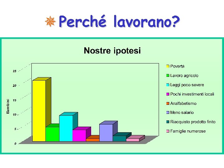 ¯ Perché lavorano? 