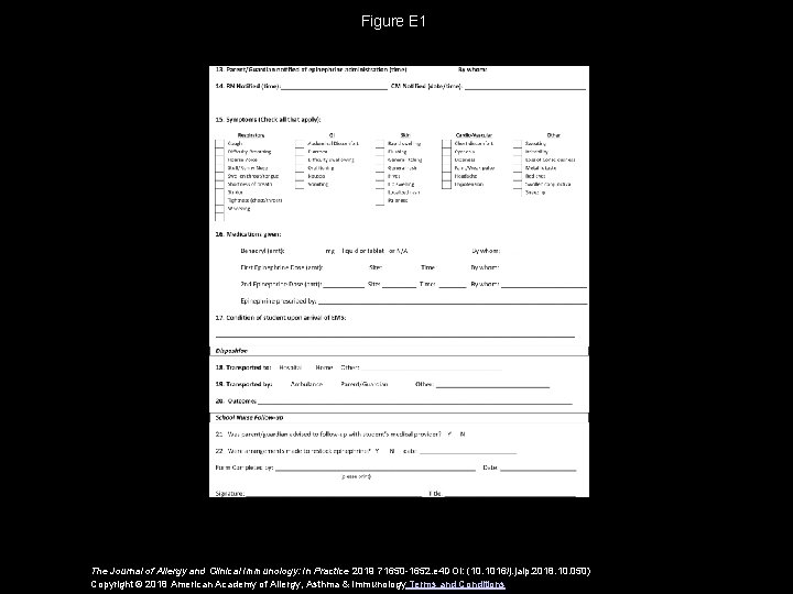 Figure E 1 The Journal of Allergy and Clinical Immunology: In Practice 2019 71650