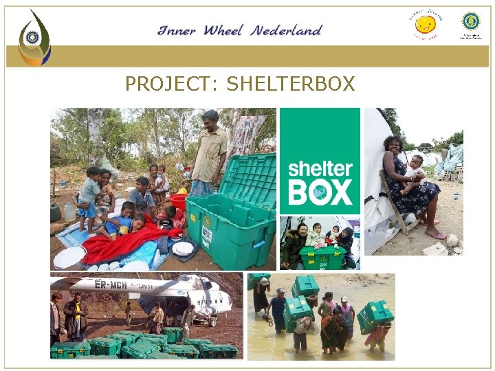 PROJECT: SHELTERBOX 