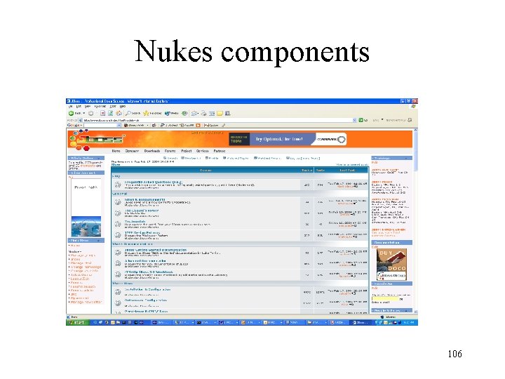 Nukes components 106 