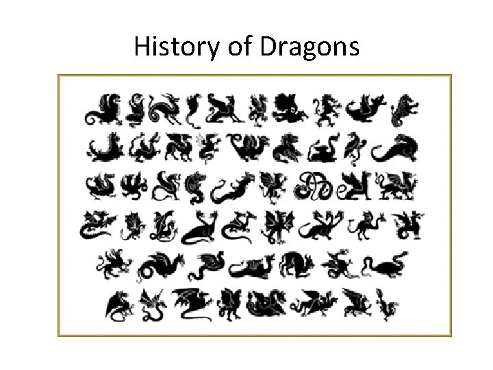 History of Dragons 
